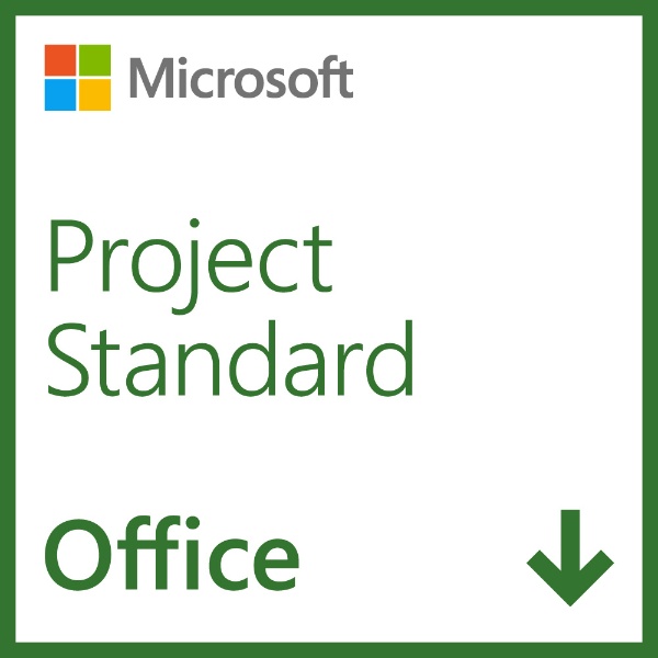 Microsoft Project Standard 2021(最新的持续版)   Windows11，10[下载版]PC2的台阶[Windows用][下载下载版]