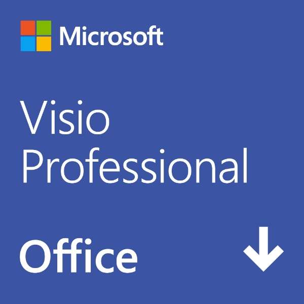 Microsoft Visio Professional 2021(最新的持续版)   Windows11，10[下载版]PC2的台阶[Windows用][下载下载版]_1