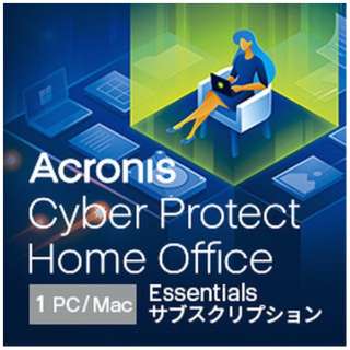 Acronis Cyber Protect Home Office Essentials 1PC [WinEMacEAndroidEiOSp] y_E[hŁz