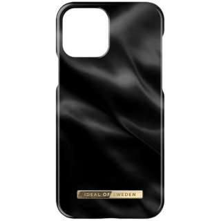 iPhone13 Pro FASHION CASE BLACK SATIN ubNT[eB IDFCSS21-I2161P-312
