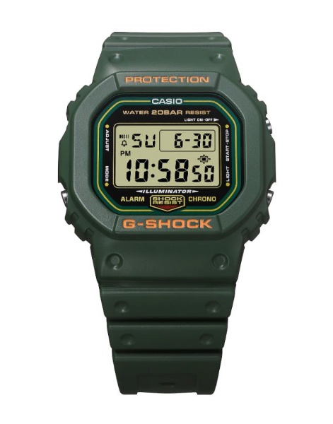 G-SHOCK（Gショック）5600シリーズ 初期カラー リバイバルモデル DW-5600RB-3JF