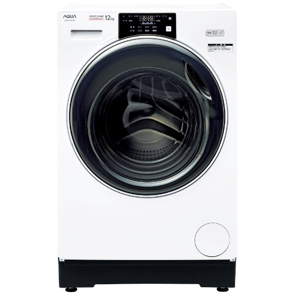 ビックカメラ.com - ドラム式洗濯乾燥機 ホワイト AQW-D12M-W [洗濯12.0kg /乾燥6.0kg /ヒートポンプ乾燥 /左開き]