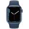 Apple Watch Series 7(GPS+Cellular型号)41mm蓝色铝包和深渊蓝色运动带[常规]MKHU3J/A_2