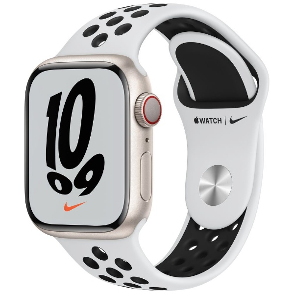 人気 Apple Watch Series 7 GPSモデル- 45mmスターライト 腕時計