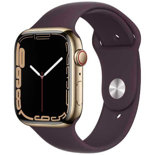 Apple Watch Series 7（GPS+Cellularモデル）- 45mmゴールドステンレス