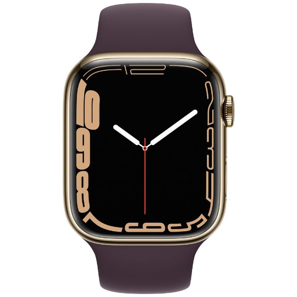 Apple Watch Series 7（GPS+Cellularモデル）- 45mmゴールドステンレス