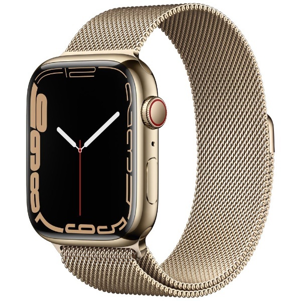 Apple Watch 45mm Cellular ゴールドステンレス
