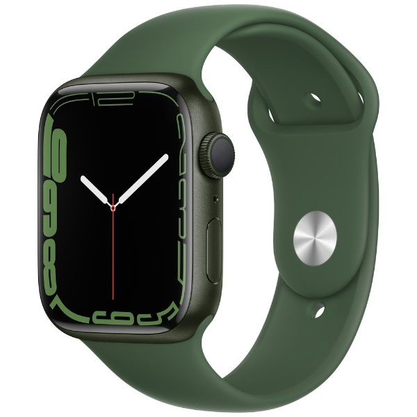 生活家電 その他 ビックカメラ.com - Apple Watch Series 7（GPSモデル）- 45mmグリーンアルミニウムケースとクローバースポーツバンド -  レギュラー グリーンアルミニウム MKN73J/A