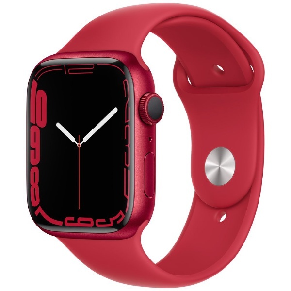 Apple Watch Series 7（GPSモデル）- 45mm（PRODUCT）REDアルミニウムケースと（PRODUCT）REDスポーツバンド  レギュラー REDアルミニウム MKN93J/A アップル｜Apple 通販