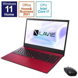 m[gp\R LAVIE N15 J[bh PC-N1575CAR [15.6^ /Windows11 Home /intel Core i7 /Office HomeandBusiness /F8GB /SSDF512GB /2021NH~f] y݌Ɍz