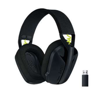 ゲーミングヘッドセット G435 ブラック＆ネオンイエロー G435BK [ワイヤレス（Bluetooth＋USB） /両耳 /ヘッドバンドタイプ]