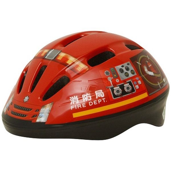 子供用ヘルメット 消防車ヘルメット(50～56cm) HV-002 カナック企画｜kanack 通販