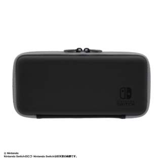 Nintendo Switch 専用 スマートポーチEVA ブラック×グレー HEGP-02BK 【Switch】