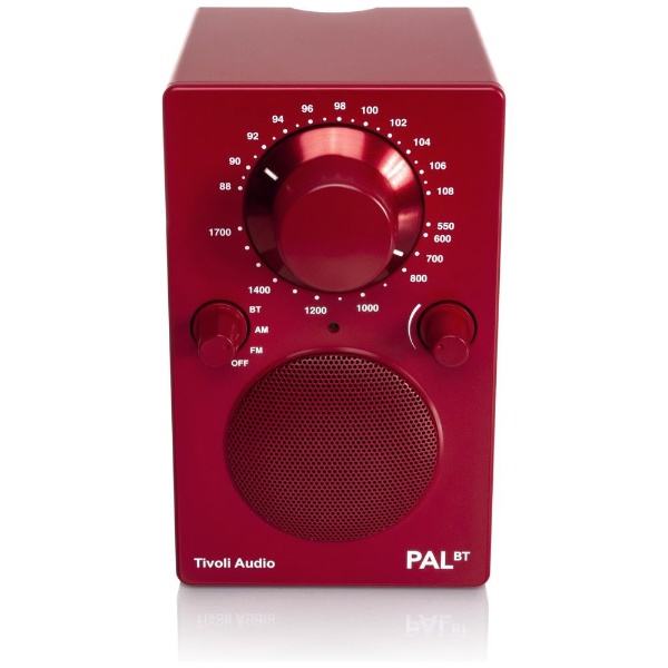 ブルートゥーススピーカー PAL BT Generation2 Glossy Red PALBT2-9497