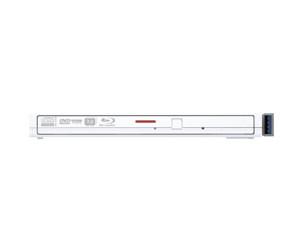 バッファロー BRXL-PTV6U3-RDB USB3.2(Gen1) ポータブルBD 書込ソフト添付 レッド 次世代DVD ポータブル BUFFALO - 1