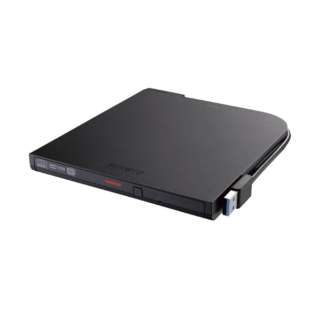 手提式DVD驱动器(支持Windows11的/mac/Chrome)黑色DVSM-PTCV8U3-BKB[USB-A/USB-C]