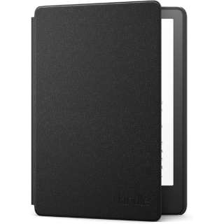【Amazon純正】Kindle Paperwhite、Kindle Paperwhiteシグニチャーエディション (2021年発売 第11世代)用 レザーカバー ブラック B08VZ6YMVV