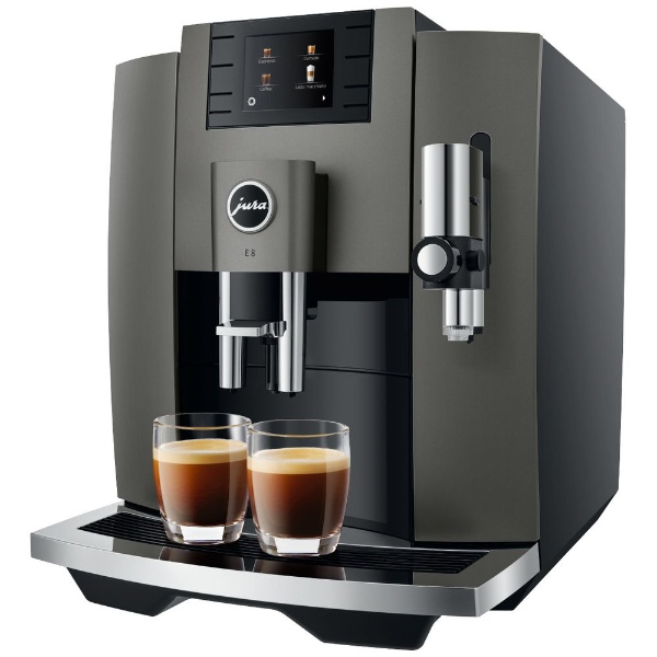 全自動コーヒーメーカー E8 ダークイノックス 12026 [全自動] ユーラ