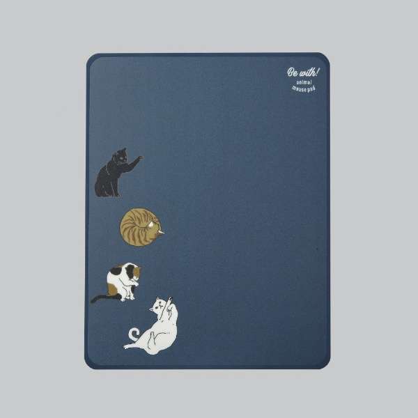 }EXpbh [1802300.3mm] Be with! animal mousepad SIAAR lR MP-AN04CAT_5