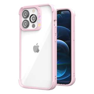 iPhone 13 Pro Hybrid Cushion QCam Case - Pink JTLEGEND sN JT-QC-13P-PK yïׁAOsǂɂԕiEsz