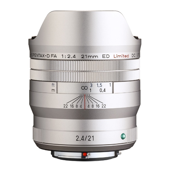 カメラレンズ HD PENTAX-D FA 21mmF2.4ED Limited DC WR シルバー