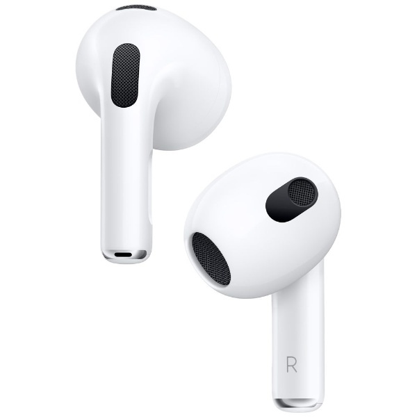 AirPods（第3世代） MME73J/A [リモコン・マイク対応 /ワイヤレス(左右 ...