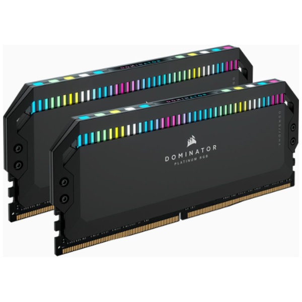 CORSAIR DDR メモリ RAM コルセア Dominator Platinum RGB DDR5 32GB (2x16GB)  CMT32GX5M2B5200C38 メモリー
