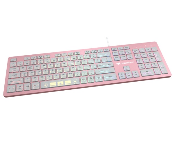 ゲーミングキーボード VANTAR MX PINK Gaming Keyboard ピンク CGR