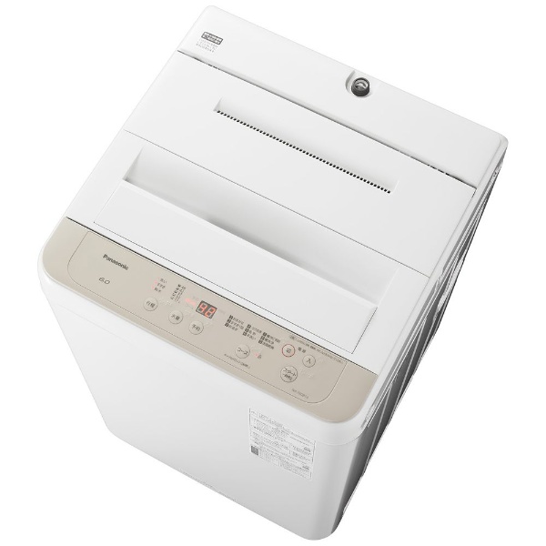 【アウトレット品】 全自動洗濯機 Fシリーズ ニュアンスベージュ NA-F60B14-C [洗濯6.0kg /乾燥機能無 /上開き] 【生産完了品】