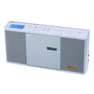 CDラジオ Aurexシリーズ ホワイト TY-ANX2(W) [ワイドFM対応 /Bluetooth対応]