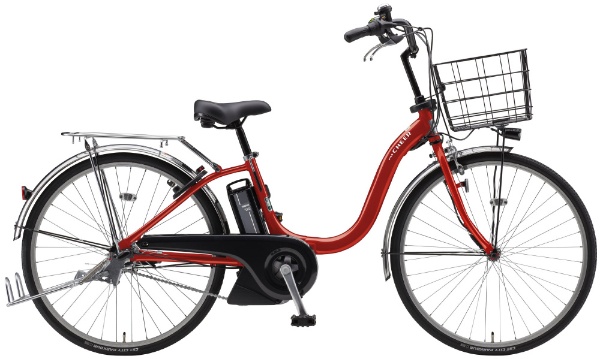 YAMAHAヤマハ電動アシスト自転車26インチ【引き取り限定】赤内装3段 