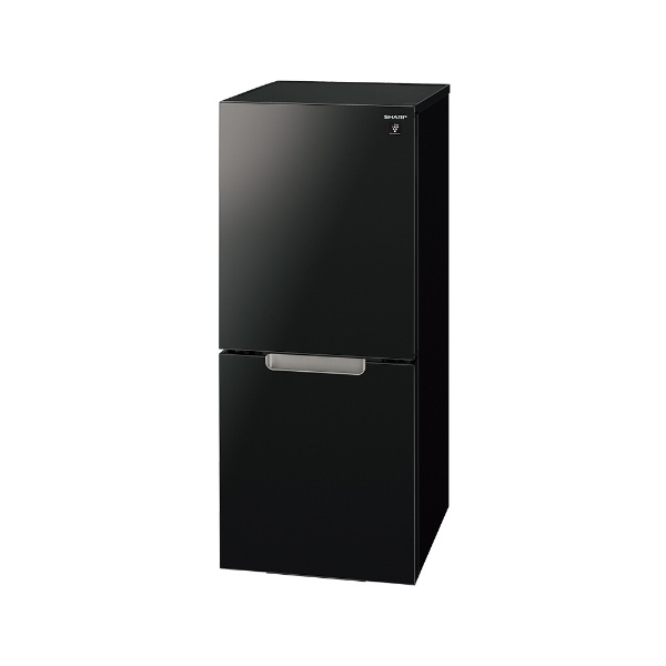 冷蔵庫 ピュアブラック SJ-GD15H-B [2ドア /右開き/左開き付け替え 