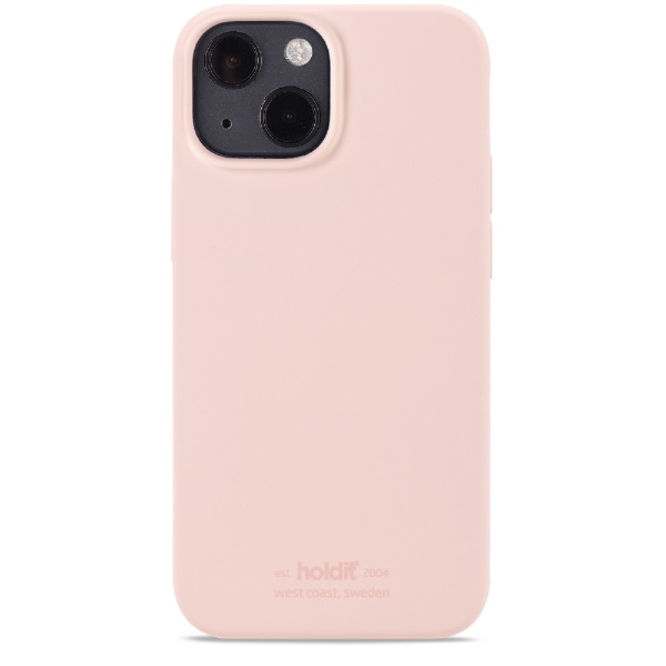 ファクトリーアウトレット iPhone13mini用ｼﾘｺﾝｹｰｽ Blush 売れ筋 Pink ブラッシュピンク 15161 HOLDIT