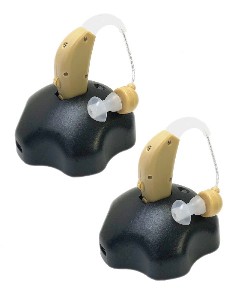 耳かけ型 充電式集音器2個 a25207 ファミリーライフ｜Family-life 通販