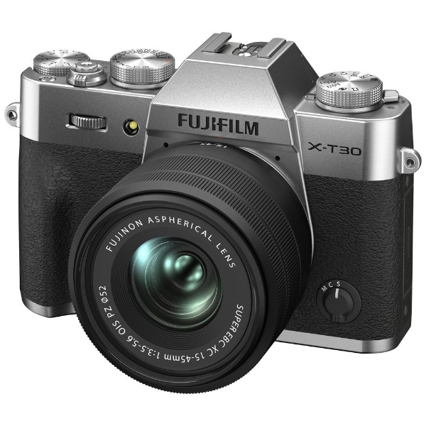 ビックカメラ.com - X-T30 II ミラーレス一眼カメラ XC15-45mmレンズキット シルバー [ズームレンズ]