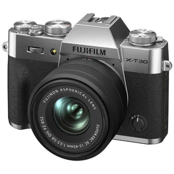 X-T30 II ミラーレス一眼カメラ XC15-45mmレンズキット シルバー [ズームレンズ] 富士フイルム｜FUJIFILM 通販 | ビックカメラ.com