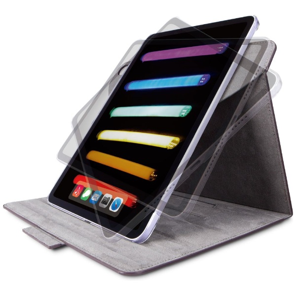 iPad mini ソフトレザーケース 2021年 TB-A21S360BK
