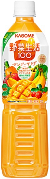 野菜生活100 マンゴーサラダ 720ml 15本 【野菜ジュース】