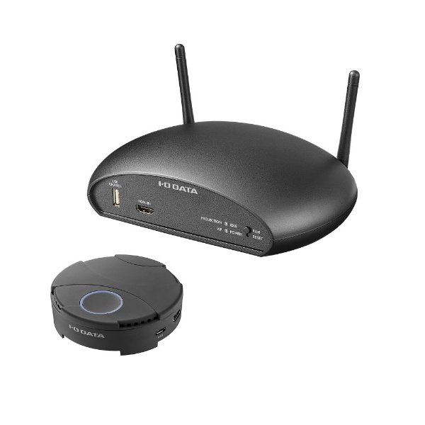 ワイヤレスHDMI〕Wi-Fi HDMIアダプター 4K対応モデル 親機・子機セット品 ブラック WHD-4KTR1 I-O DATA｜アイ・オー・データ  通販 | ビックカメラ.com