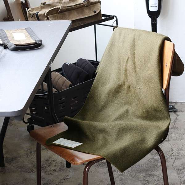 碾磨机羊毛毯(大约w1000×h1800mm/橄榄黄褐色)982140074_3