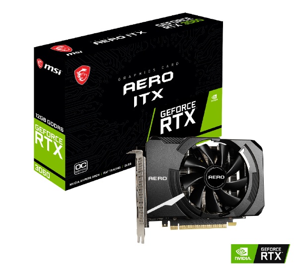 グラフィックボード GeForce RTX 3060 AERO ITX 12G OC [GeForce RTX ...