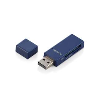 J[h[_[ XeBbN^Cv USB2.0Ή SD+microSDΉ u[ MR-D205BU