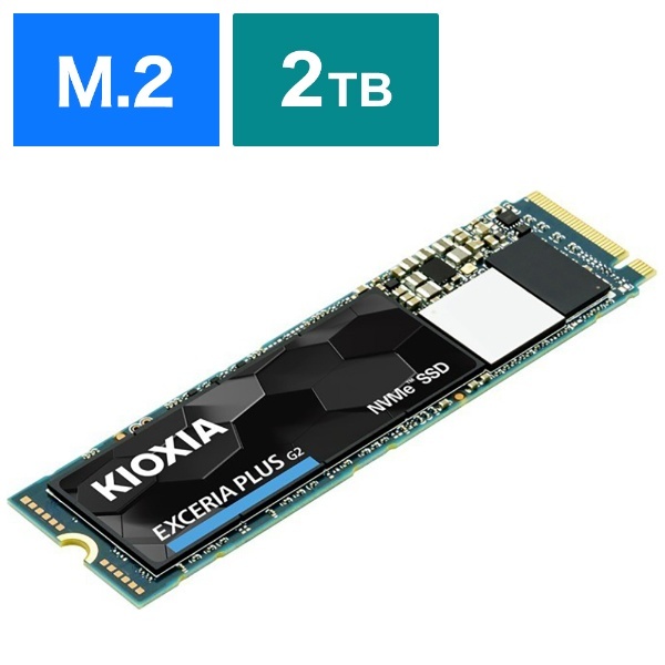 キオクシア SSD M.2 NVMe EXCERIA PLUS G2 1TB ②