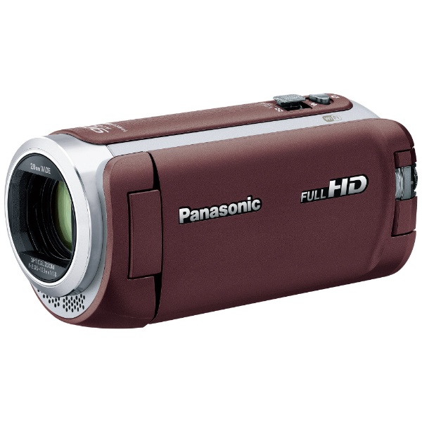 デジタルハイビジョンビデオカメラ ブラウン HC-W590MS-T [フル 
