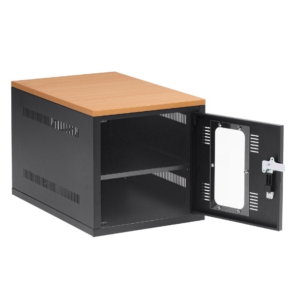 小型機器収納ボックス [W400ｘD600ｘH400mm] ブラック CP-KBOX5BK サンワサプライ｜SANWA SUPPLY 通販 