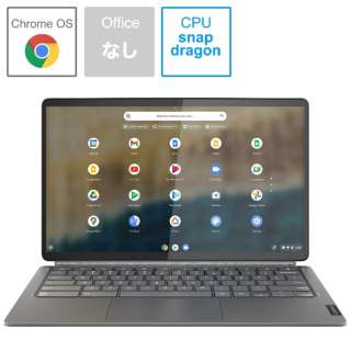 ノートパソコン IdeaPad Duet 560 Chromebook ストームグレー 82QS001WJP [13.3型 /Chrome OS /Snapdragon /メモリ：8GB /eMMC：256GB /タッチパネル対応 /2021年11月モデル]