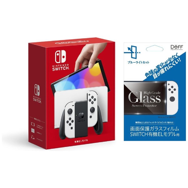 Nintendo Switch（有機ELモデル） Joy-Con(L)/(R) ホワイト + 任天堂 