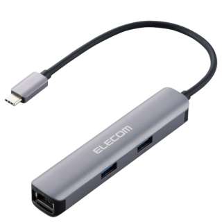 mUSB-C IXX HDMI / LAN / USB-A3nhbLOXe[V Vo[ DST-C17SV