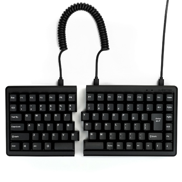 键盘左右分离型BAROCCO(青车轴)MD770-CJPPDBBA1[有线/USB]MISTEL|失误