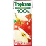 24部toropikana 100%苹果250ml[清凉饮料]